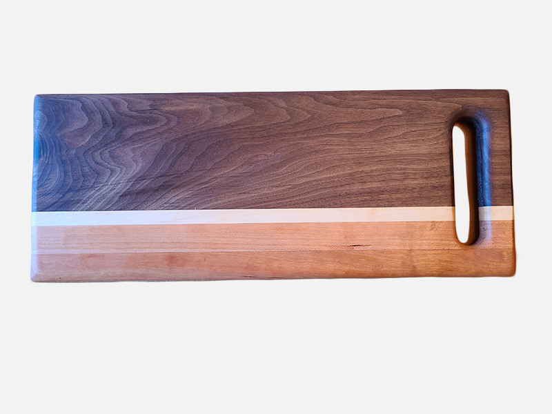 Hardwood charcuterie board