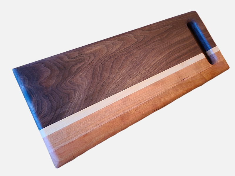 Hardwood charcuterie board