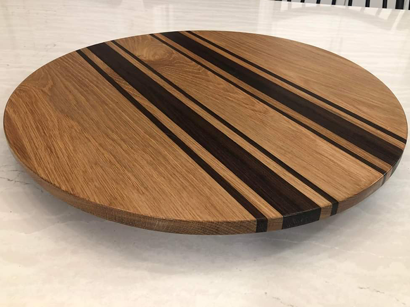 Hardwood charcuterie board