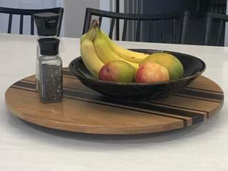 Hardwood charcuterie board