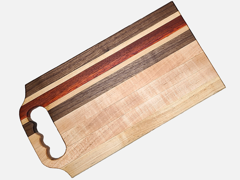Hardwood cutting board or charcuterie board 